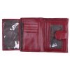 Dámská kožená peněženka Cosset 4409 Komodo Bordeaux bordová