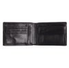 Pánska kožená peňaženka Cosset 4460 Komodo čierna