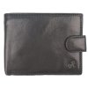Pánska kožená peňaženka Cosset 4413 Komodo čierna