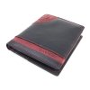 Pánská kožená peněženka Lagen LG 1813 černočervená