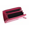 Dámska kožená peňaženka na zips Segali 7079 HOT PINK ružová