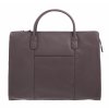 Dámská kožená aktovka Hexagona 462698 šedohnědá