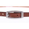 úzký kožený opasek šířka 1,5 cm od české značky Penny Belts
