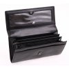 Dámská kožená peněženka na délku Cosset 4493 Komodo černá