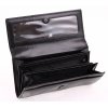 Dámská kožená peněženka na délku Cosset 4493 Komodo černá