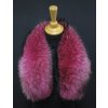 Kožešinový lem na kapuci z finského mývalovce 2081 FUCHSIE