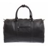 Černá cestovní taška Hexagona 462546 pravá kůže
