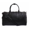 Černá cestovní taška Hexagona 462546 pravá kůže