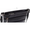 Malá kožená crossbody kabelka taštička Sendi Design 804 černá