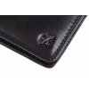 Malá pánská kožená peněženka Cosset 4405 Komodo černá