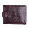 Malá pánská kožená peněženka Cosset 4411 Komodo hnědá