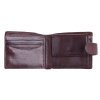Malá pánská kožená peněženka Cosset 4411 Komodo hnědá