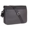 Pánská messenger taška přes rameno Hexagona 292682 černá kůže a nylon B