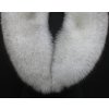 Kožešinový límec z lišky L73 z polární lišky - naturální barva