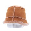 Zimný kožušinový klobúk z ovčiny K02 koňakový