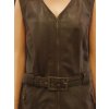 dámská kožená vesta Navigator - z broušené jehnětiny -- česká výroba