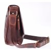Pánská kožená messenger taška Sendi Design 001 hnědá