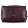 Menší dámská kožená peněženka Cosset 4511 Komodo hnědá