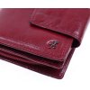 Dámská kožená peněženka Cosset 4404 Komodo vínová