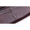 Hnědá kožená peněženka Cosset 4467 Komodo