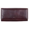 Hnědá kožená peněženka Cosset 4467 Komodo