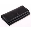 Černá kožená peněženka Cosset 4467 Komodo