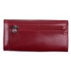 Tmavě červená kožená peněženka Cosset 4467 Komodo