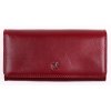 Tmavě červená kožená peněženka Cosset 4467 Komodo
