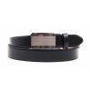 Pánský kožený opasek Penny Belts 3511 černý AUTOMAT s plnou sponou