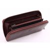 Veľká dámska kožená peračníková peňaženka Cosset 4492 Komodo hnedá