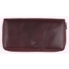 Veľká dámska kožená peračníková peňaženka Cosset 4492 Komodo hnedá