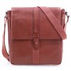 Pánská kožená taška přes rameno Lagen LN 22420 koňakově hnědá