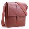 Pánská kožená taška přes rameno Lagen LN 22420 koňakově hnědá