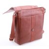 Pánská kožená taška přes rameno Lagen LN 22420 koňakově hnědá