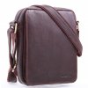 Pánská kožená taška přes rameno Sendi Design CT52005 hnědá