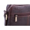 Pánská kožená taška přes rameno Sendi Design CT52005 hnědá