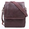 Pánská kožená taška přes rameno Sendi Design CT 702 hnědá