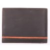 Pánska kožená peňaženka Segali 7301152007 antracitovo šedočierna