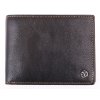 Pánská kožená peněženka Segali 907114005C černá + koňak