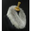 Kožešinový lem / límec na kapuci z finského mývalovce  4066 ARKTIK
