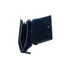 Dámska kožená peňaženka Segali 910199125 tmavo modrá hadej kože