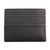 Menší pánská kožená peněženka Segali W-80894 černá / šedá