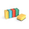97083792 SOKE colour sponge scourer x5 unpacked