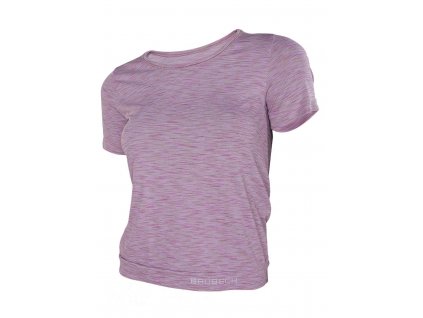 BRUBECK dámské tričko FUSION SS pink