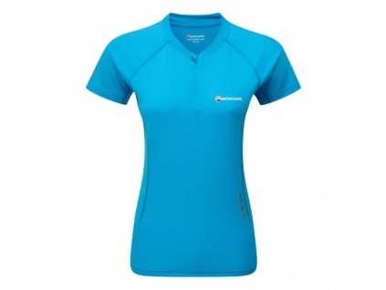 MONTANE Fem Snap Zip Cerulean Blue