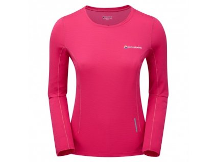 MONTANE Womens Claw Long Sleeve T-Shirt Pink