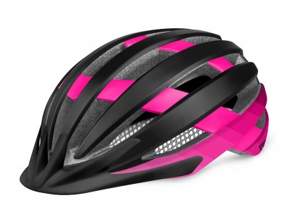 R2 Ventu cyklistická helma růžovo-černá