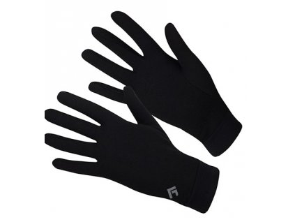 DIRECT ALPINE SKIN 1.0 unisex vlněné rukavice černé