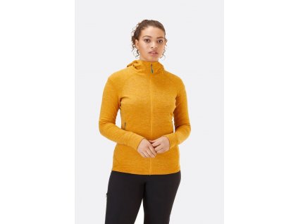 RAB NEXUS JACKET dámská mikina Dark Butternut