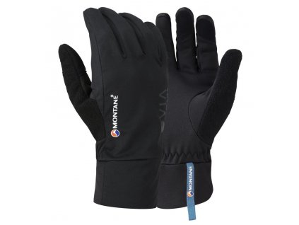 Montane Via trail Glove Black - Pánské prstové rukavice